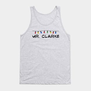 MR. CLARKE stranger things Tank Top